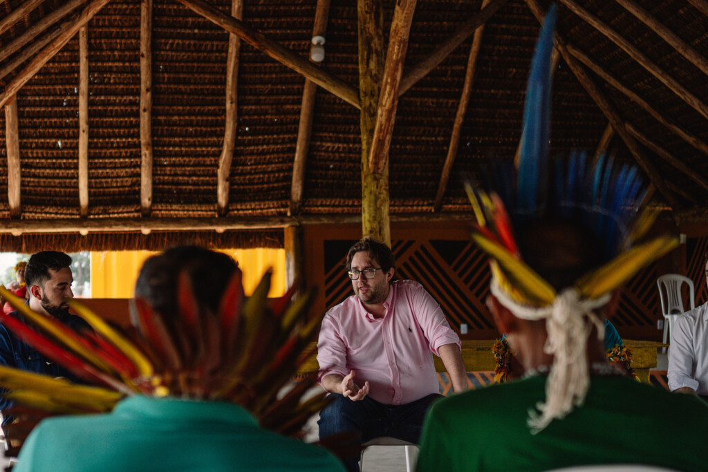 Thomas Goodhead, CEO do escritório de advocacia na Inglaterra, acompanhou indígenas e quilombolas de Mariana durante visita à Austrália. Foto: Francisco Proner