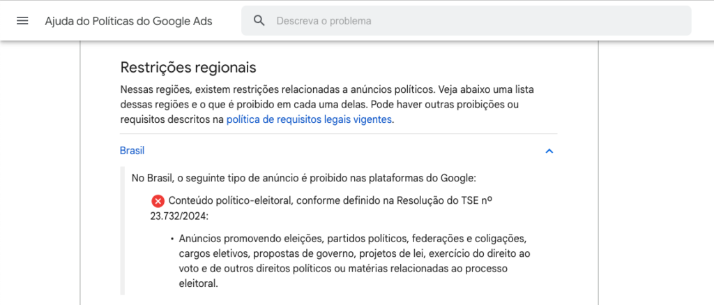 Reprodução Google