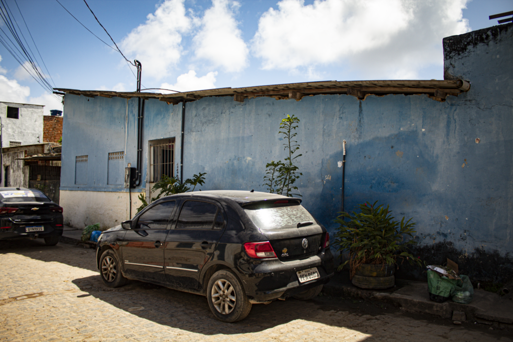 Casa onde funcionaria a Associação Aprender e Conviver do Coque. Foto: Géssica Amorim.