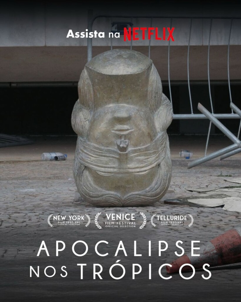 Cartaz do filme Apocalipse nos Trópicos, da diretora Petra Costal, que estreou em 14 de julho na Netflix (Foto: Reprodução)