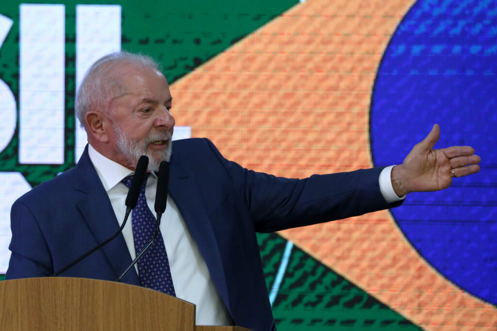 Lula tem comentado sobre a crise com Trump e os EUA durante discursos oficiais (Foto: Fatima Meira/Agencia Enquadrar/Folhapress)