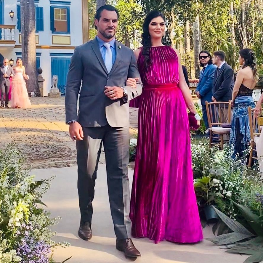 Foto postada por Sidney Zamora Filho, com sua irmã Isabella, em sua conta no Instagram no dia 16 de outubro de 2021 (Foto: Instagram/Reprodução)