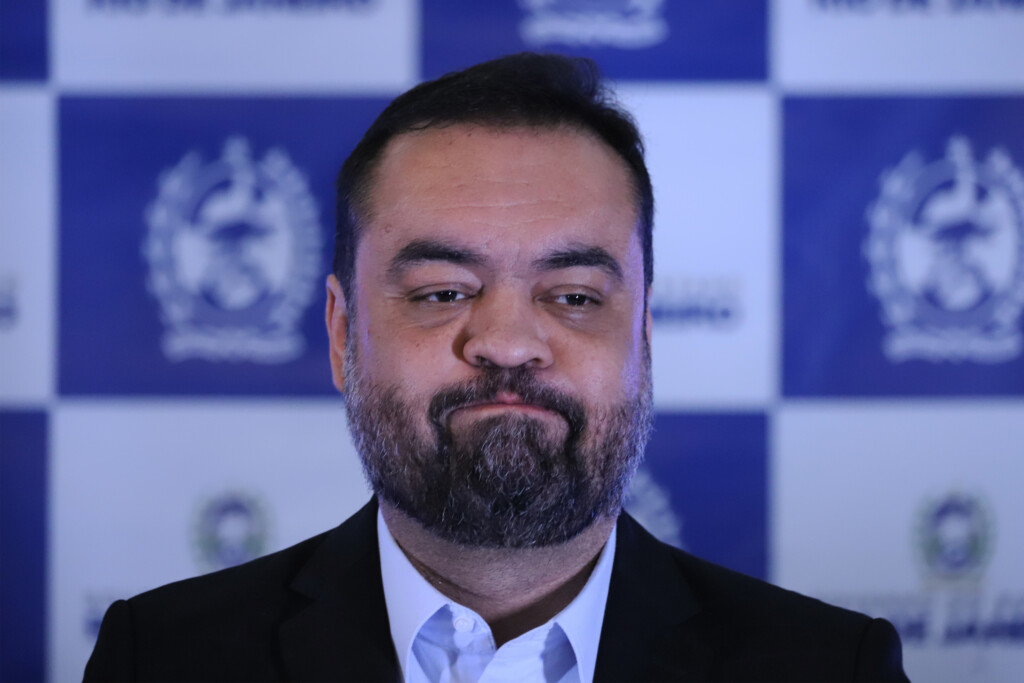 Governador do Rio de Janeiro, Cláudio Castro, do PL, classificou operação de matança como um "sucesso" (Foto Charles Sholl/Brazil Photo Press/Folhapress)
