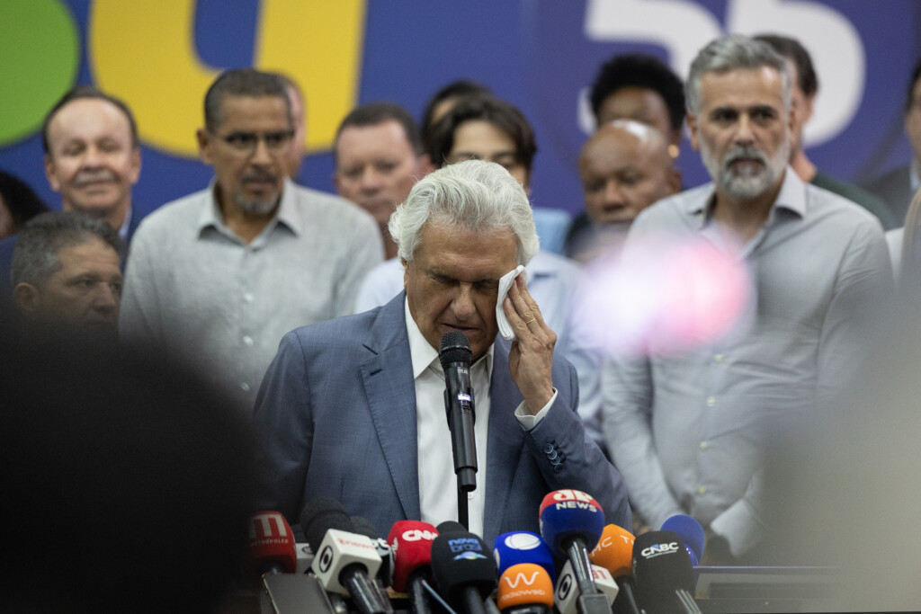 Ronaldo Caiado lança sua candidatura à presidência em São Paulo. Foto: Agência Efe/Folhapress